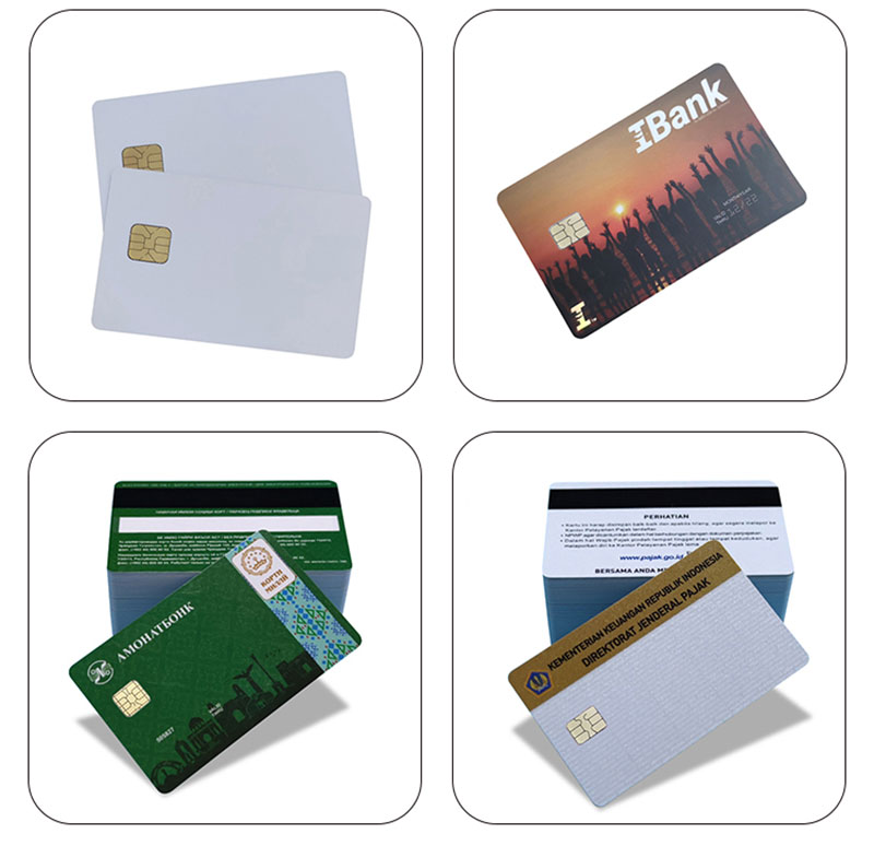 Printing RFID Contact IC PVC Card With Chip