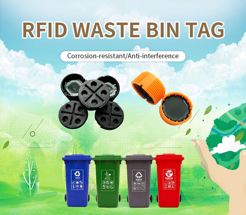 Custom Screw RFID Passive Tag For Waste Bins