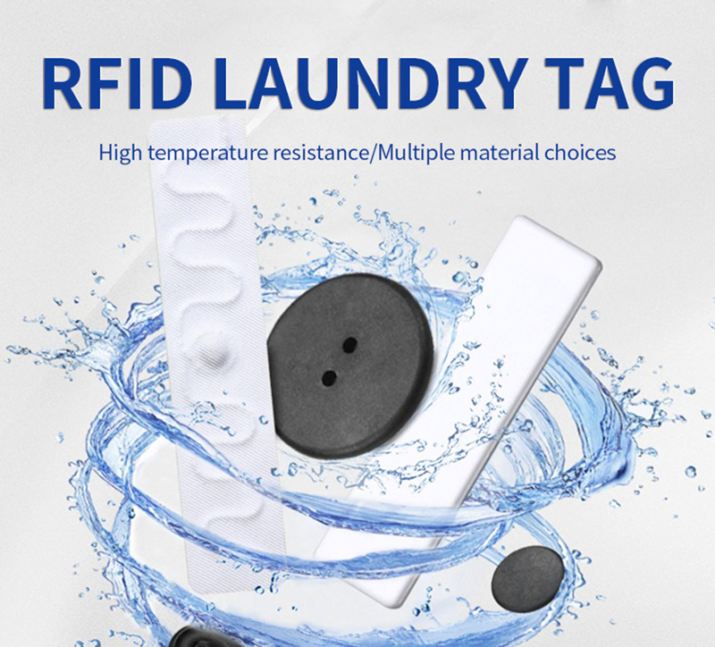 High Temperature PPS RFID Button Laundry Washable Tag