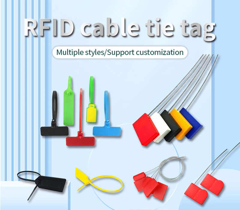 Plastic UHF Cable Label Seal Tag RFID Zip Tie