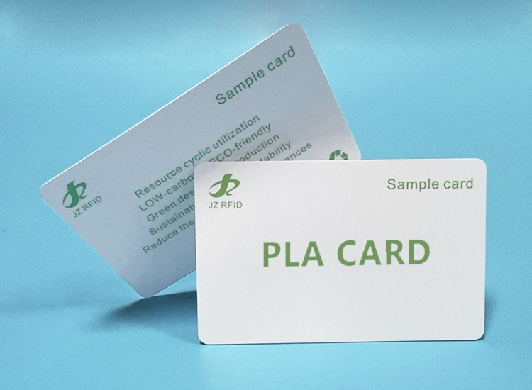 Biodegradable Polylactic Acid (PLA) Cards