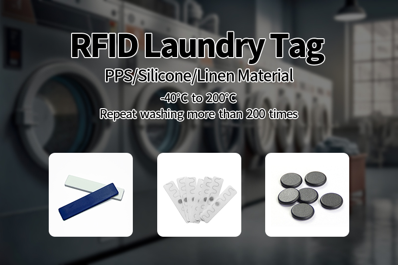 High Temperature PPS RFID Button Laundry Washable Tag