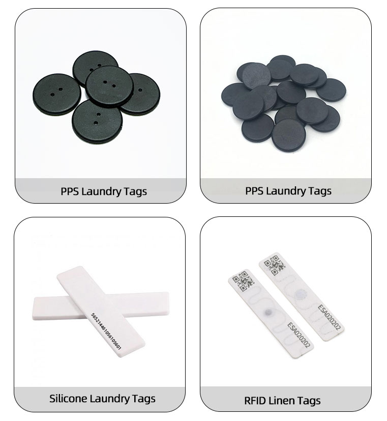 High Temperature PPS RFID Button Laundry Washable Tag