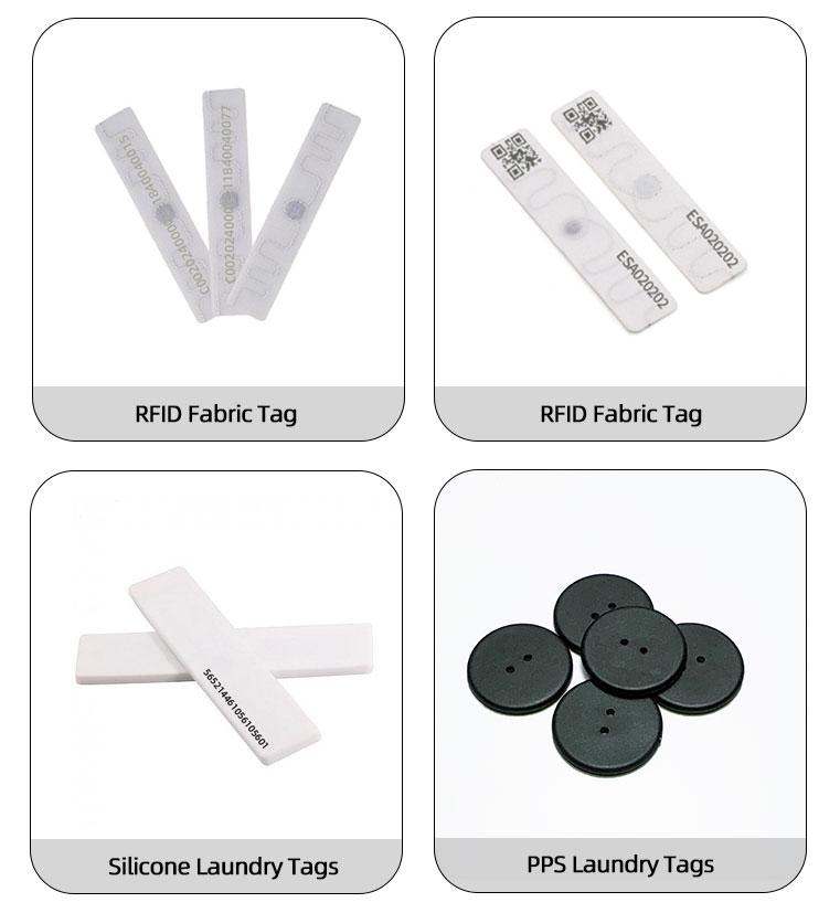 Washable RFID Fabric Tag For Linen Laundry