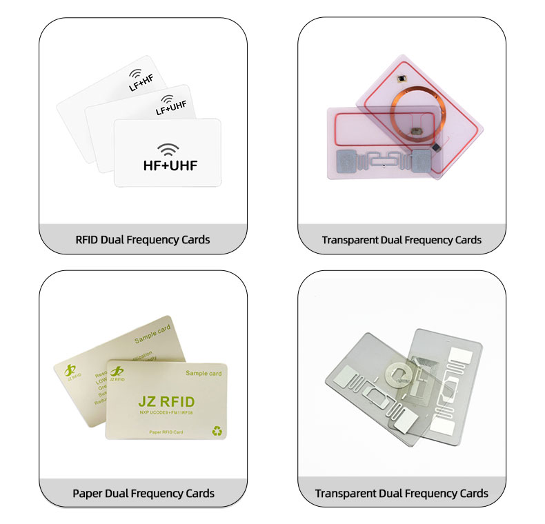 HF LF Dual Frequency RFID Card Custom