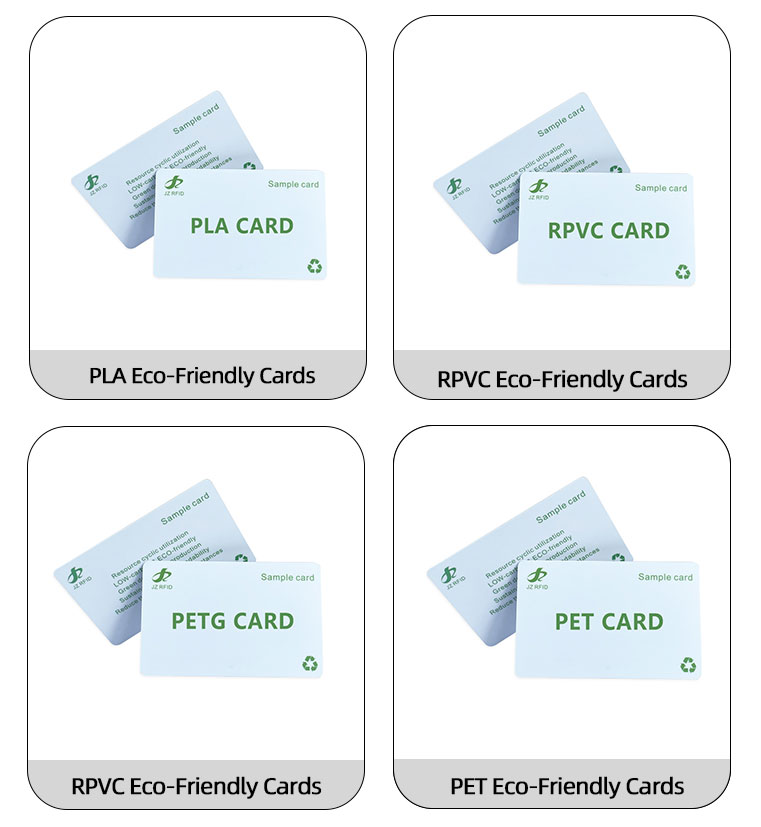 PETG Plastic Eco-friendly Card Printing