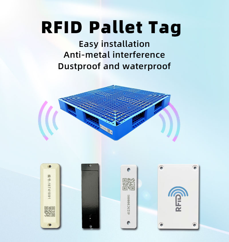 Custom Adhesive RFID Pallet Tag