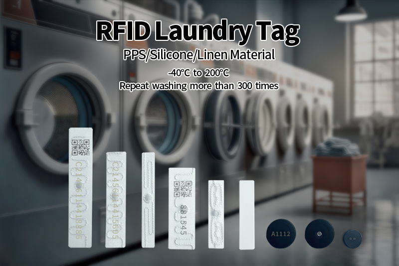 Washable RFID Fabric Tag For Linen Laundry