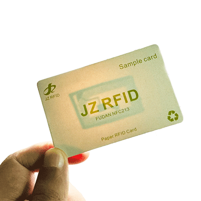 RFID paper card