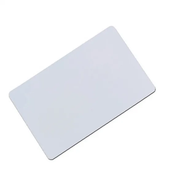 NFC blank card 0.76mm Thickness PVC Plastic White Blank ID Cards