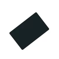 Blank Black Plastic Business Card