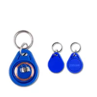 Round Plastic NFC Mifare 1K Key Fob Tag