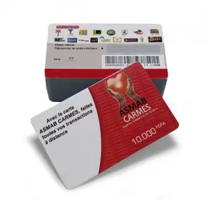 Prepaid Phone Scratch Off Card Printing