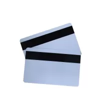 PVC Blank White Magstripe Cards