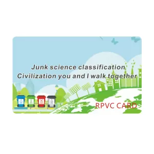 PVC RPVC Loyalty Business Card Custom