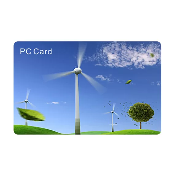 Biodegradable PVC PETG Gift Card Printing