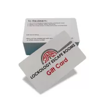 Custom Gift Voucher Card with Holder