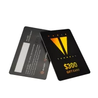 PVC Scratch Off Gift Card Custom