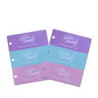 PVC Special Shaped Key Tag Card Printed