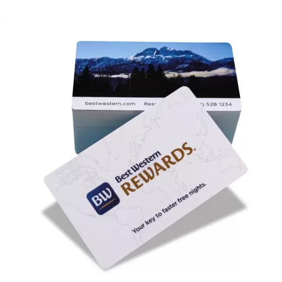 Custom Printed RFID Dual Frequency Membership Cards,
