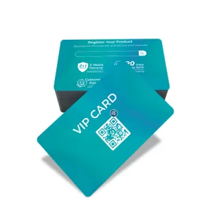 QR Code Membership Card Printing