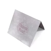 Printing Scratch Off Discount Thank You Card With LOGO