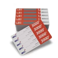 Multi Pin Prepaid Calling Scratch Off Phone Card Printing