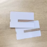 Clear PVC Plastic Business Card Custom