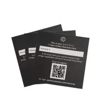 Customizable Scratch off Thank You Card With QR Code