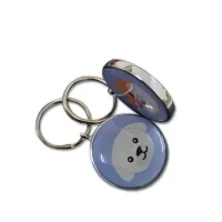 RFID Round NFC Dog Pet Key Fob Epoxy Tag