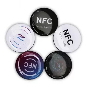 Custom Epoxy Chip Card NFC Mobile Tag