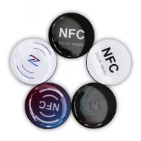 Custom Epoxy Chip Card NFC Mobile Tag