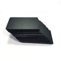 Blank Black Plastic Business Card