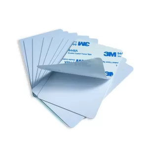 PVC Card With Adhesive Sticker