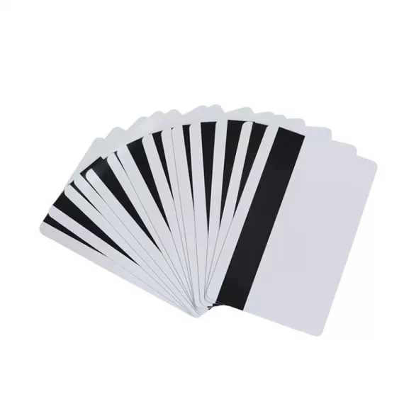 PVC Blank White Magstripe Cards