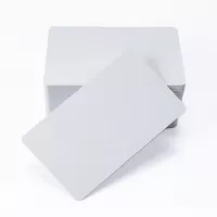 Blank White Thermal PVC Card