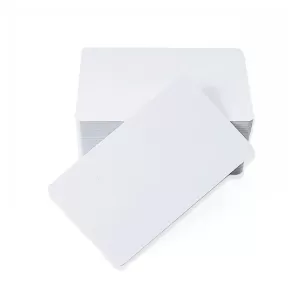 Blank White Thermal PVC Card
