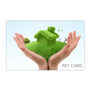 Polyethylene terephthalate(PET) Card