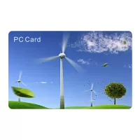 Eco-Friendly CR80 Polycarbonate ID Card Custom