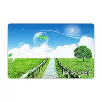 Eco-Friendly CR80 Polycarbonate ID Card Custom